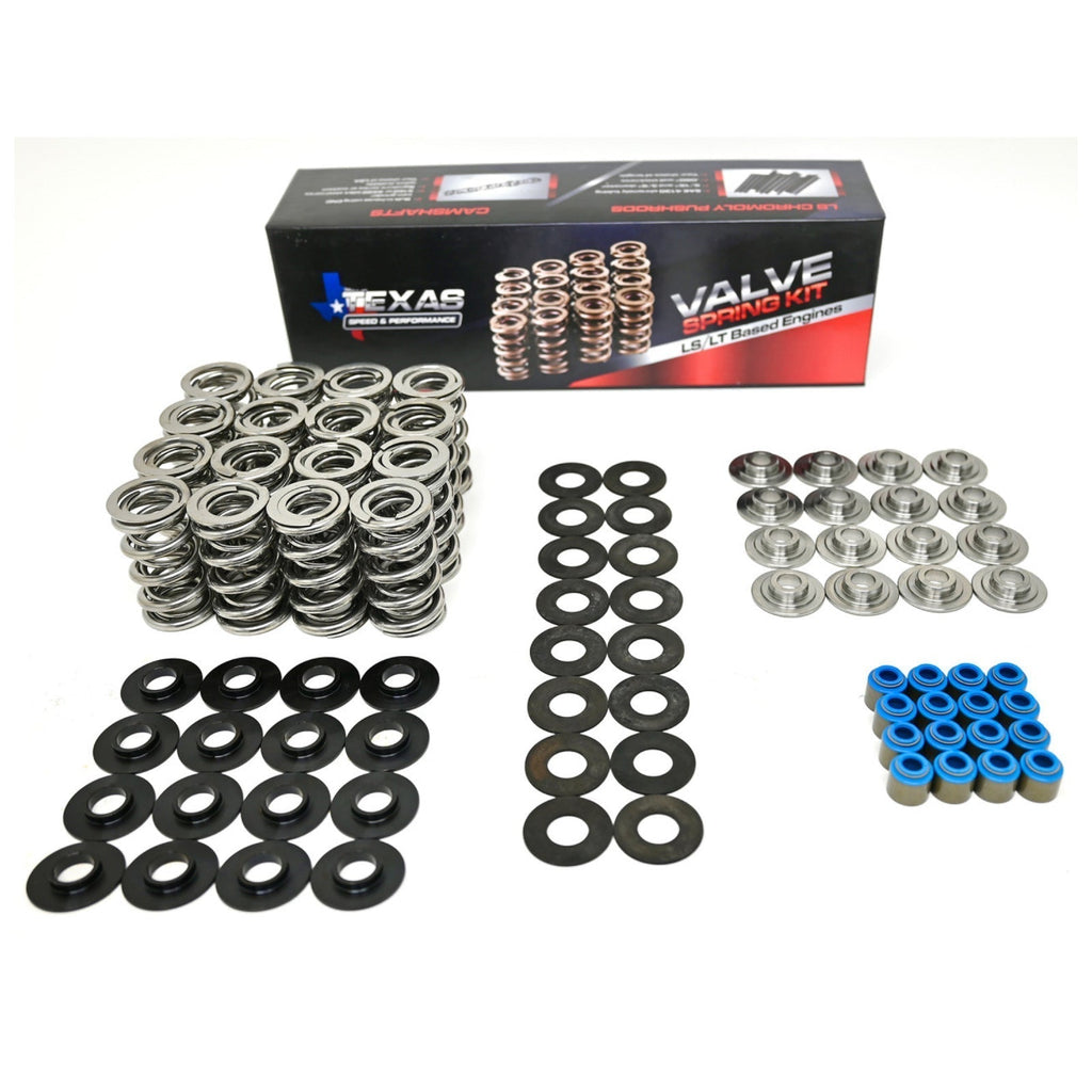 Texas Speed GM LS PAC 1209X .750" Dual Spring Valve Spring Kit Titanium Retainers