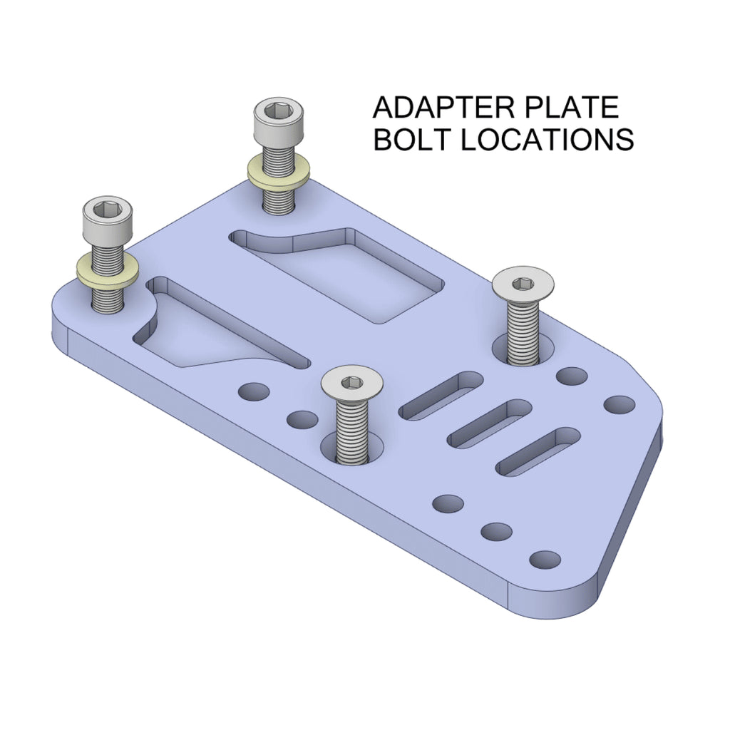 Speedtech Performance 67-69 Camaro Firebird Universal LS Motor Mount Adapter Plates