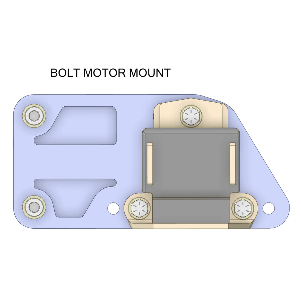 Speedtech Performance 67-69 Camaro Firebird Universal LS Motor Mount Adapter Plates