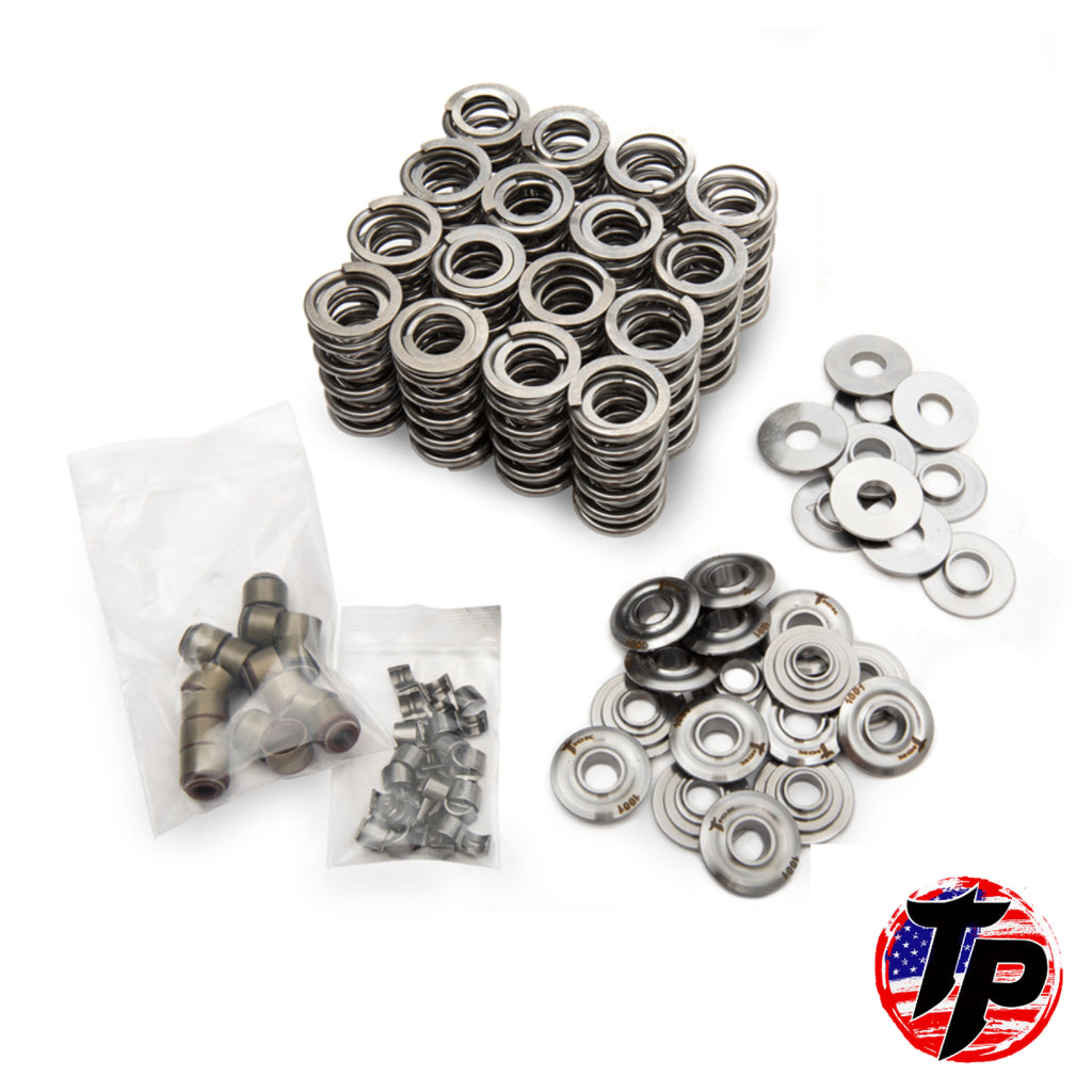 Tick Performance GM LS Solid Roller PAC 1237X .700" Lift Valve Springs Kit Titanium Retainers