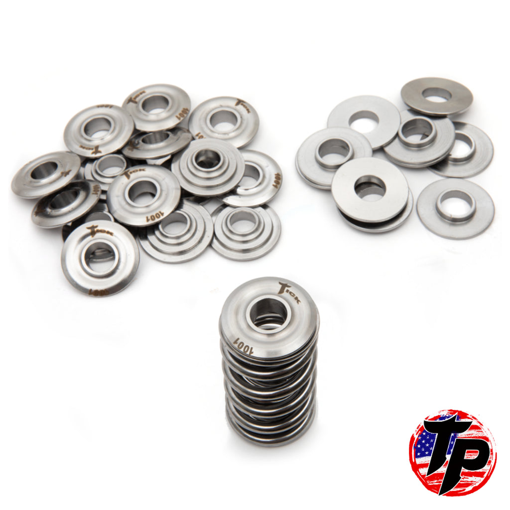 Tick Performance GM LS Solid Roller PAC 1237X .700" Lift Valve Springs Kit Titanium Retainers