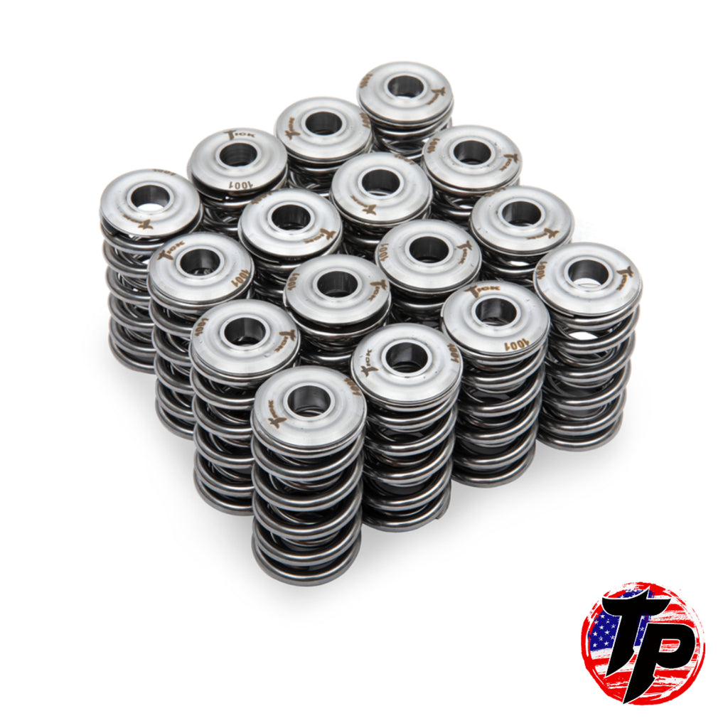 Tick Performance GM LS Solid Roller PAC 1237X .700" Lift Valve Springs Kit Titanium Retainers