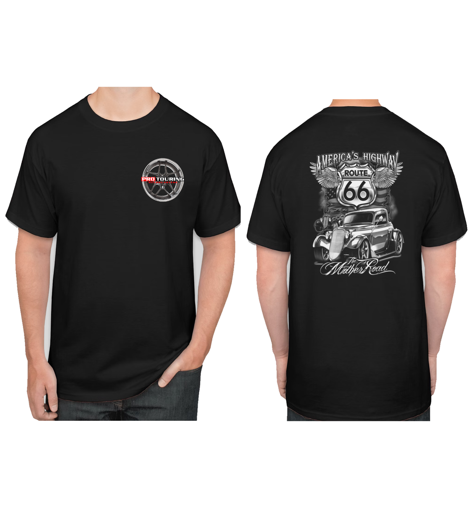 Pro Touring HQ Route 66 The Mother Road Gildan T Shirt