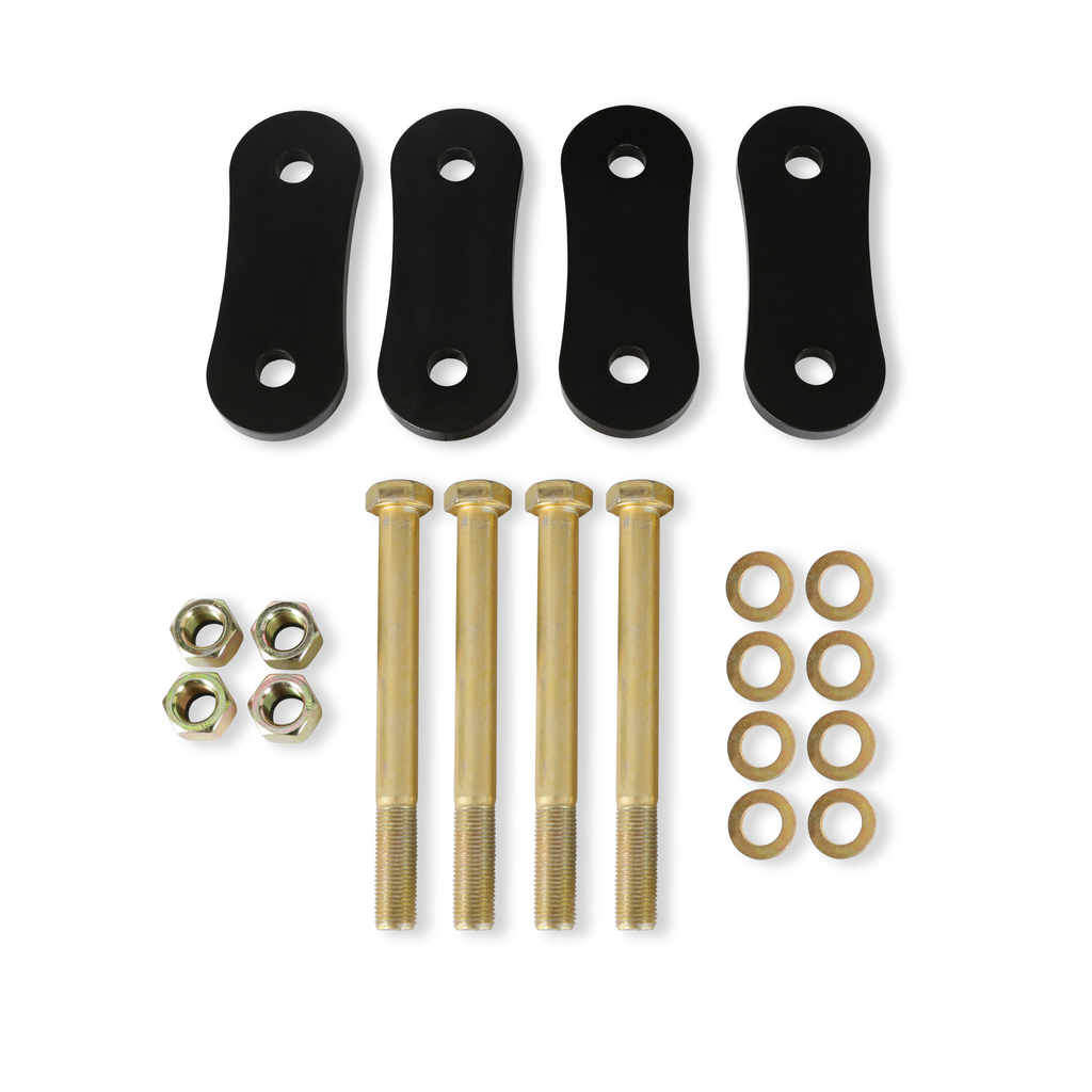 Detroit Speed 67-69 Camaro Firebird Leaf Spring Shackle Kit Without Bushings