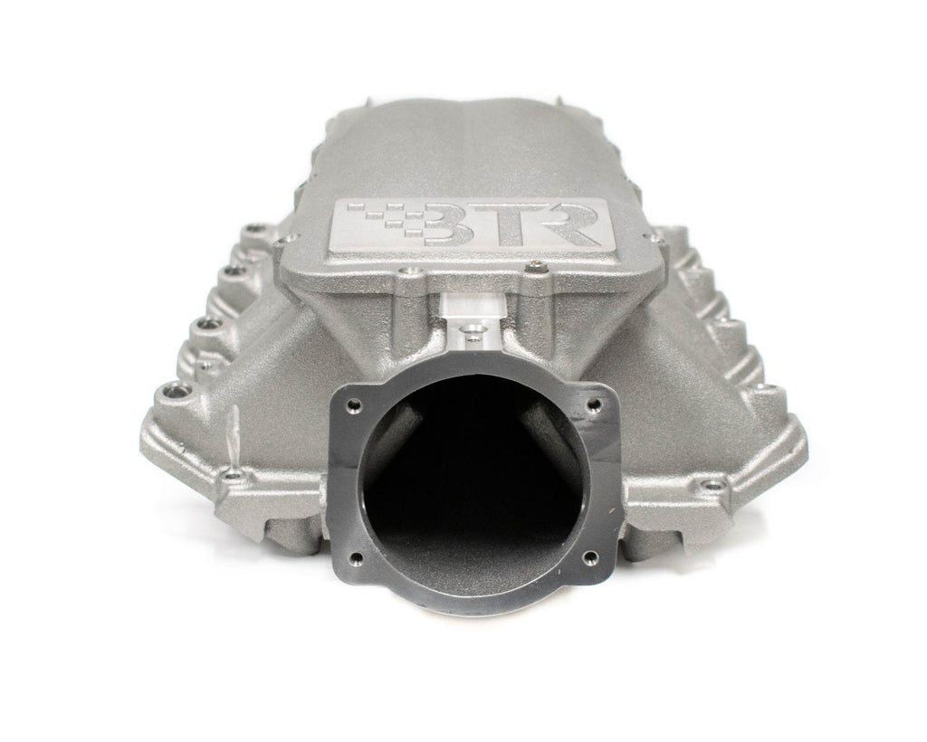 Brain Tooley Racing GM LS Equalizer 1 Cathedral Port Intake Manifold Natural Finish