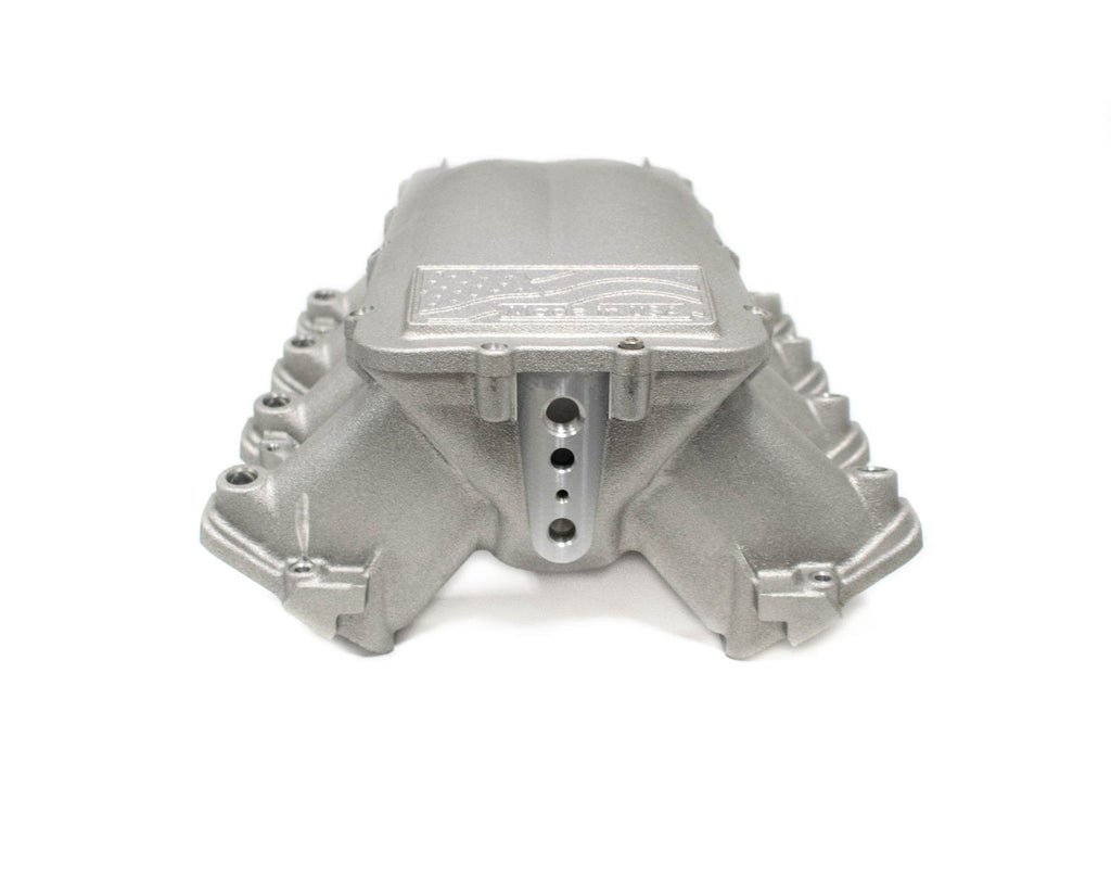 Brain Tooley Racing GM LS Equalizer 1 Cathedral Port Intake Manifold Natural Finish