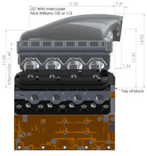 Cargar imagen en el visor de la galería, LME Racing GM LS7 Billet Intake Manifold 2400HP Natural Finish