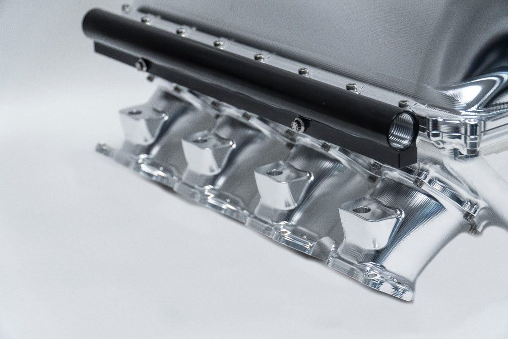 LME Racing GM LS7 Billet Intake Manifold 2400HP Natural Finish