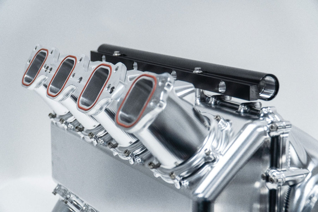 LME Racing GM LS7 Billet Intake Manifold 2400HP Natural Finish