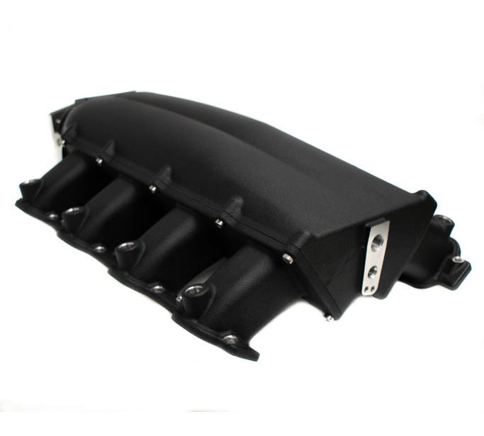 Brain Tooley Racing GM Gen 5 LT Trinity Intake Manifold Black Finish With Injector Ports & CNC Runners