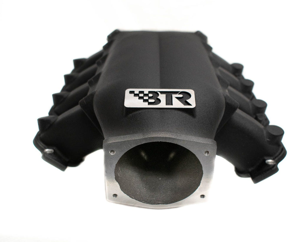 Brain Tooley Racing GM Gen 5 LT Trinity Intake Manifold Black Finish CNC Runners WITHOUT Injector Ports