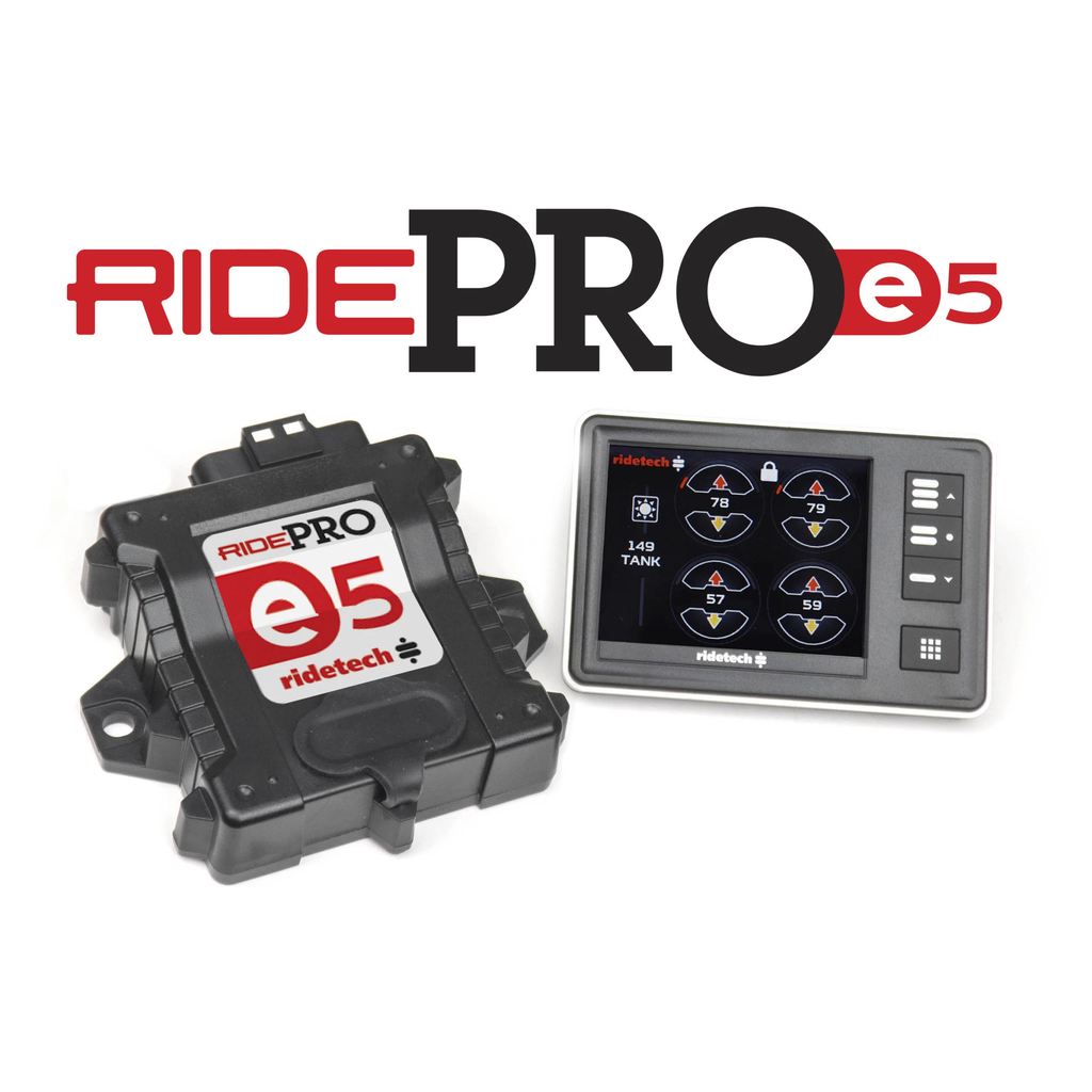 Ridetech 70-81 Camaro Firebird RidePro E5 Air Ride Suspension Control System Mount Your Self