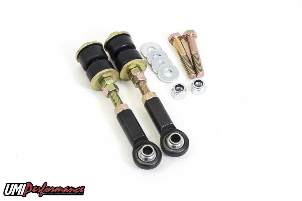 UMI Performance 70-81 Camaro Firebird Poly/Rod End Sway Bar End Links