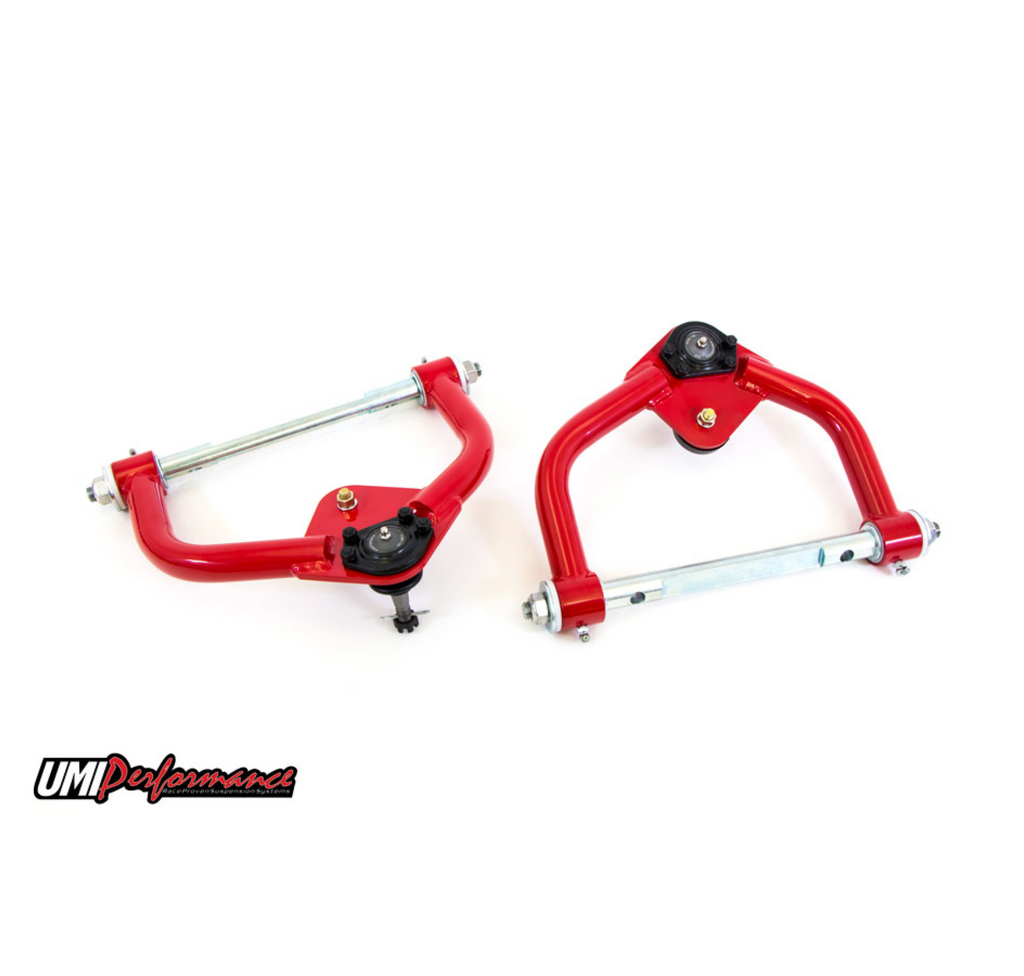 UMI Performance 70-81 Camaro Firebird Upper A-Arms Tall Ball Joints