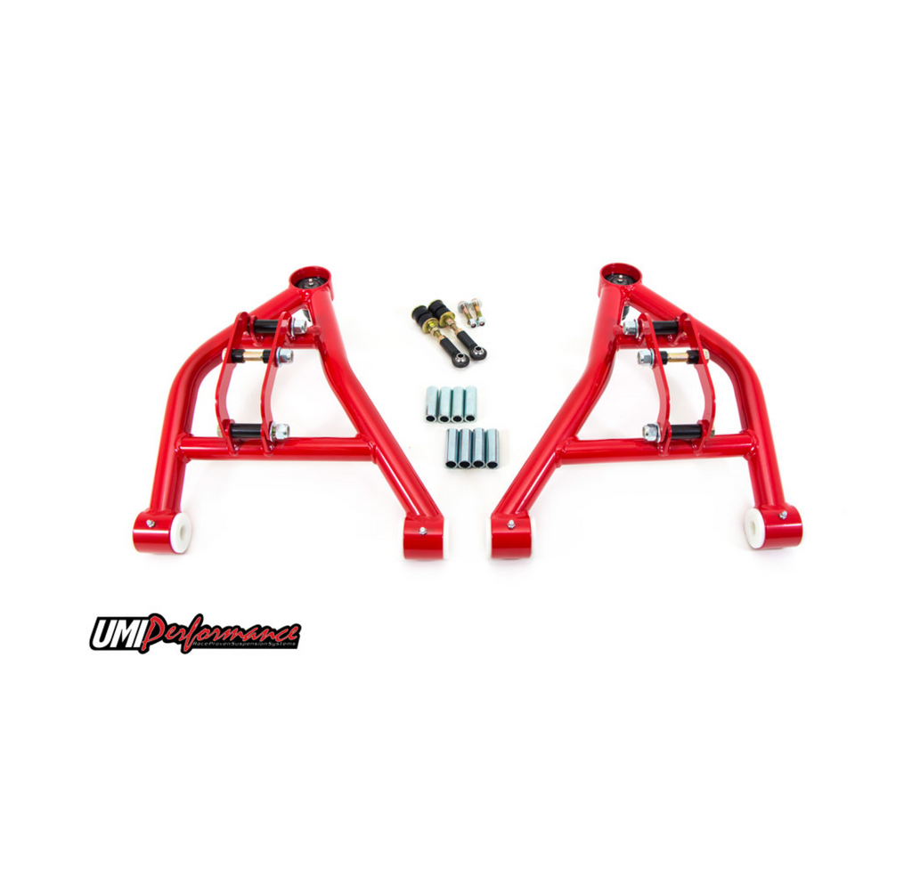 UMI Performance 70-81 Camaro Firebird Lower A-Arms Tall Ball Joints Race Version