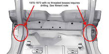 Cargar imagen en el visor de la galería, UMI Performance 70-81 Camaro Firebird Rear Sway Bar Mounting Plates