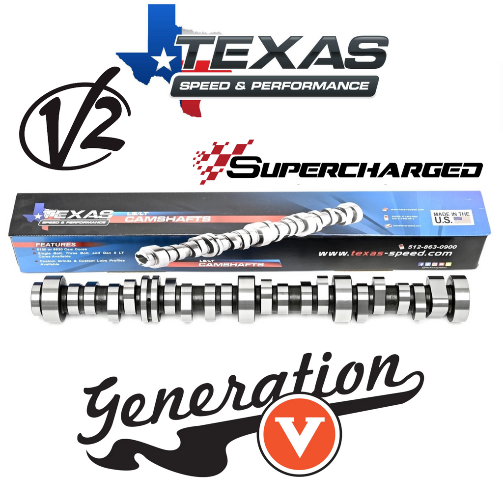 Texas Speed GM Gen 5 LT V2 Supercharged Camshaft