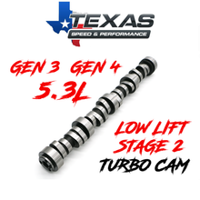 Cargar imagen en el visor de la galería, Texas Speed GM 5.3L LS Low Lift Turbo Stage 2 Camshaft