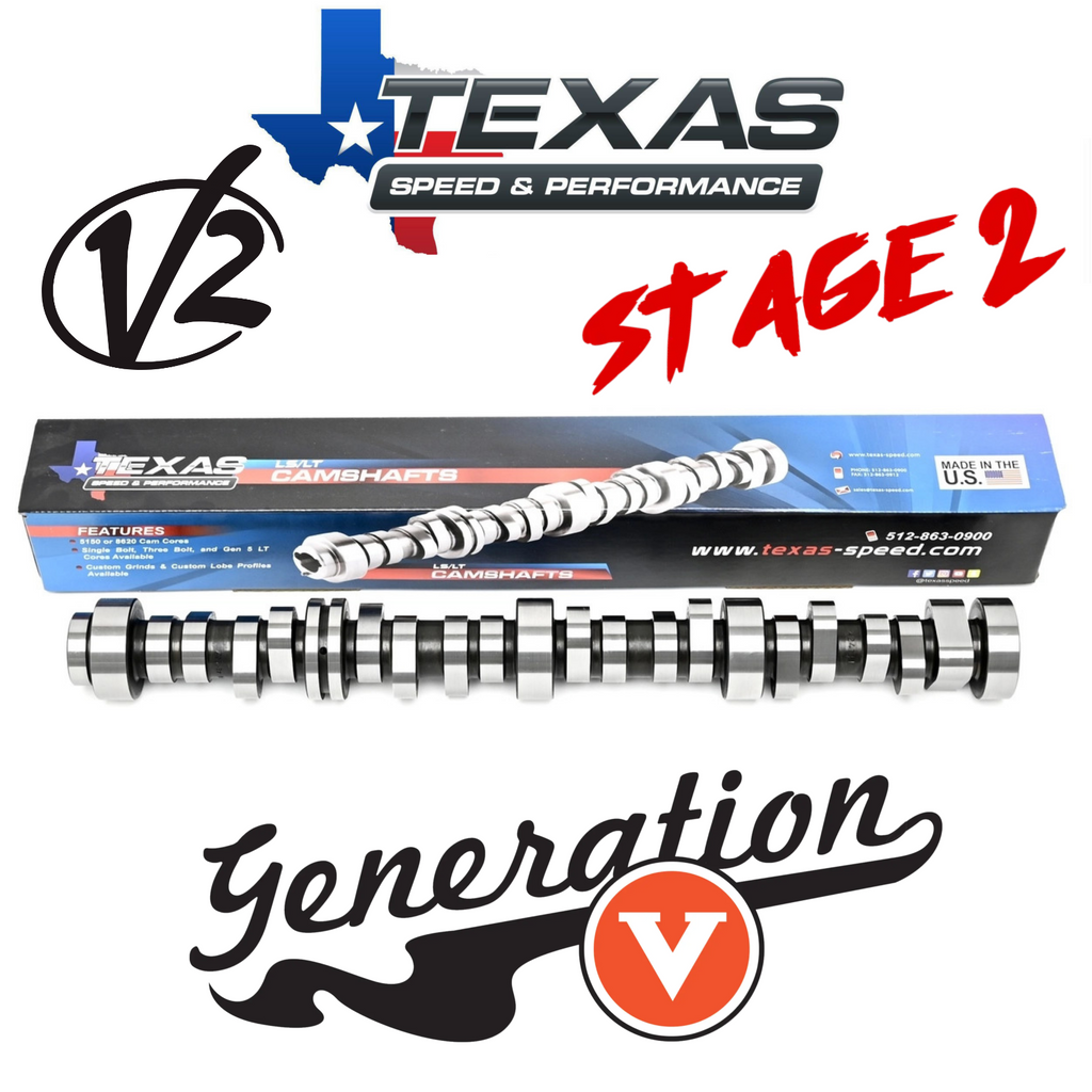 Texas Speed GM Gen 5 LT1 Stage 2 V2 Camshaft